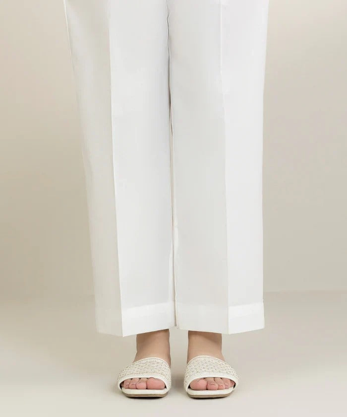 Basic White trouser for Women